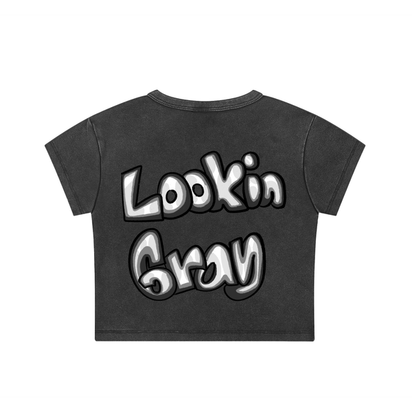 Lookin Gray Crop Top